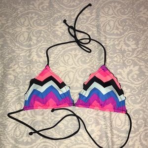 Victoria’s secret pink stripped swimsuit top